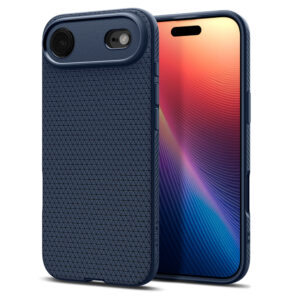 Spigen Liquid Air tok iPhone 17 Air készülékhez (kék)