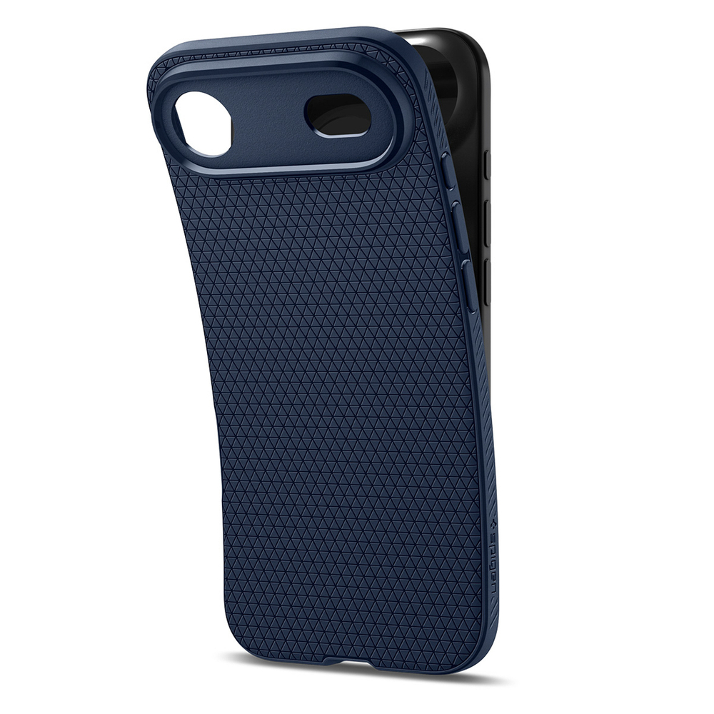 iTok webáruház - Spigen Spigen Liquid Air tok iPhone 17 Air készülékhez (kék) 6 Spigen Liquid Air Case for iPhone 17 Air (kék)