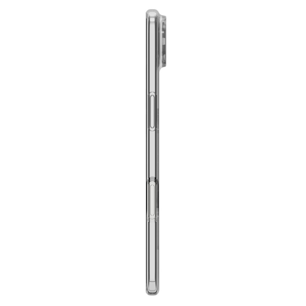 iTok webáruház - Spigen Spigen Liquid Crystal MagSafe tok iPhone 17 Air készülékhez (átlátszó és fehér) 4 Spigen Liquid Crystal MagSafe Case for iPhone 17 Air (átlátszó és fehér)