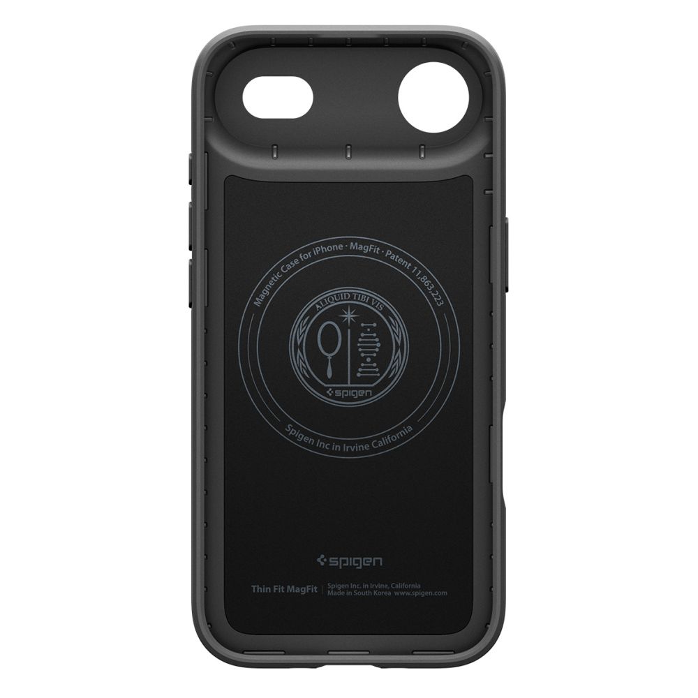 iTok webáruház - Spigen Spigen Thin Fit MagSafe tok iPhone 17 Air készülékhez (fekete) 4 Spigen Thin Fit MagSafe Case for iPhone 17 Air (fekete)