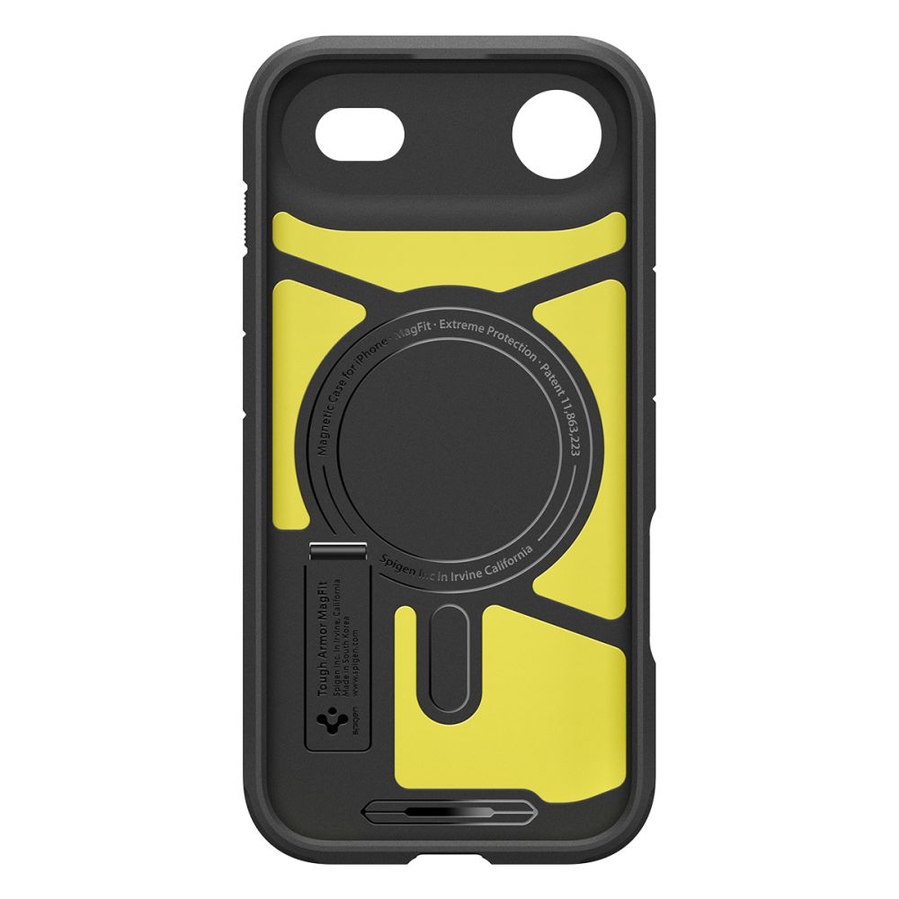 iTok webáruház - Spigen Spigen Tough Armor "T" MagSafe tok iPhone 17 Air készülékhez (fekete) 4 Spigen Tough Armor "T" MagSafe case for iPhone 17 Air (fekete)