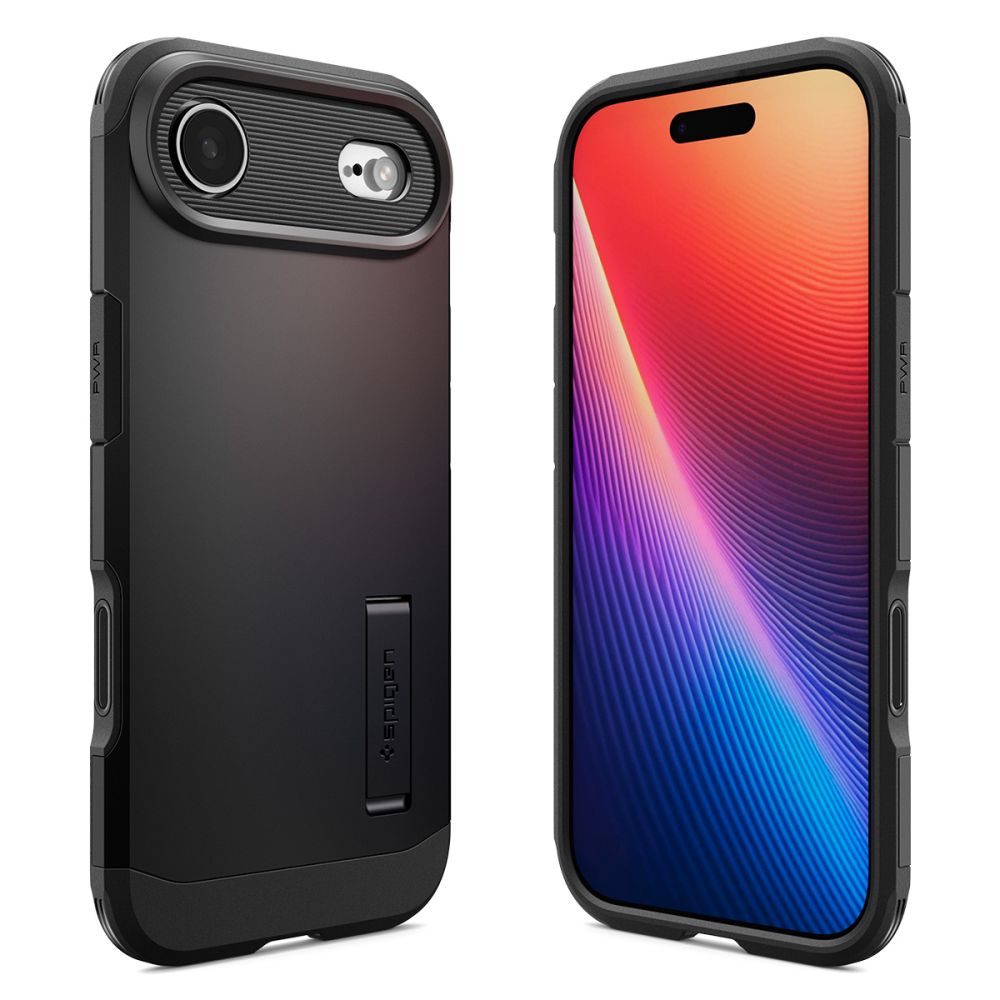 iTok webáruház - Spigen Spigen Tough Armor "T" MagSafe tok iPhone 17 Air készülékhez (fekete) 8 Spigen Tough Armor "T" MagSafe case for iPhone 17 Air (fekete)