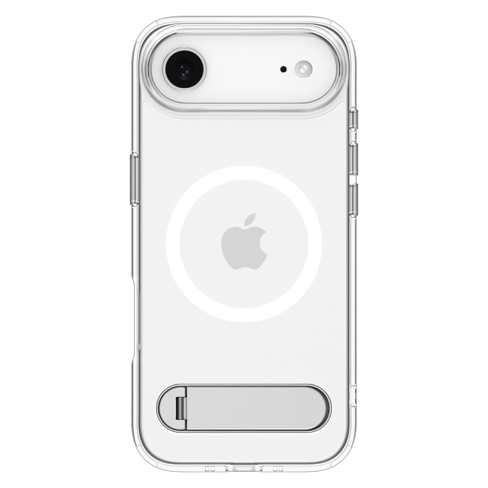 iTok webáruház - Spigen Spigen Ultra Hybrid "S" MagSafe tok iPhone 17 Air készülékhez (átlátszó és fehér) 2 Spigen Ultra Hybrid "S" MagSafe Case for iPhone 17 Air (átlátszó és fehér)