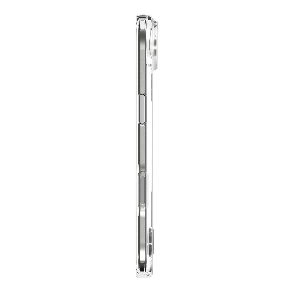 iTok webáruház - Spigen Spigen Ultra Hybrid "S" MagSafe tok iPhone 17 Air készülékhez (átlátszó és fehér) 4 Spigen Ultra Hybrid "S" MagSafe Case for iPhone 17 Air (átlátszó és fehér)