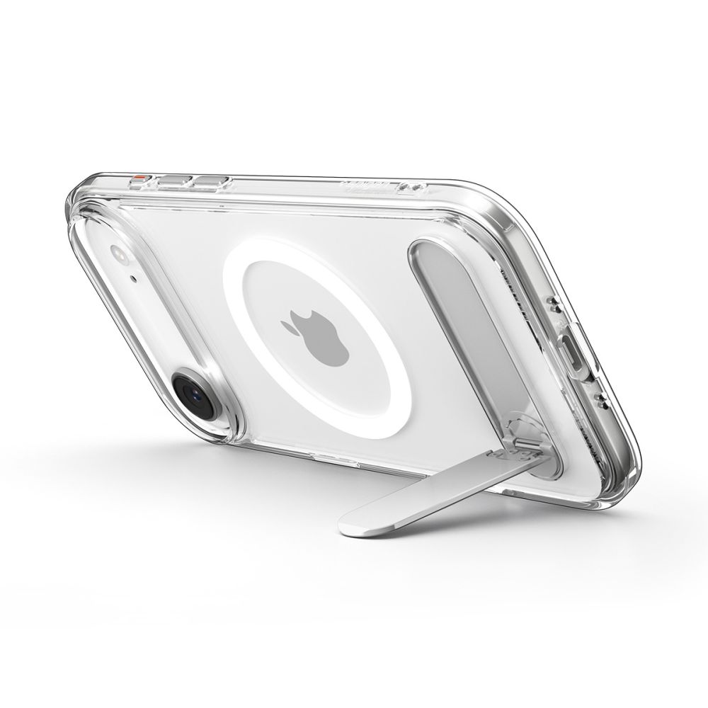 iTok webáruház - Spigen Spigen Ultra Hybrid "S" MagSafe tok iPhone 17 Air készülékhez (átlátszó és fehér) 6 Spigen Ultra Hybrid "S" MagSafe Case for iPhone 17 Air (átlátszó és fehér)