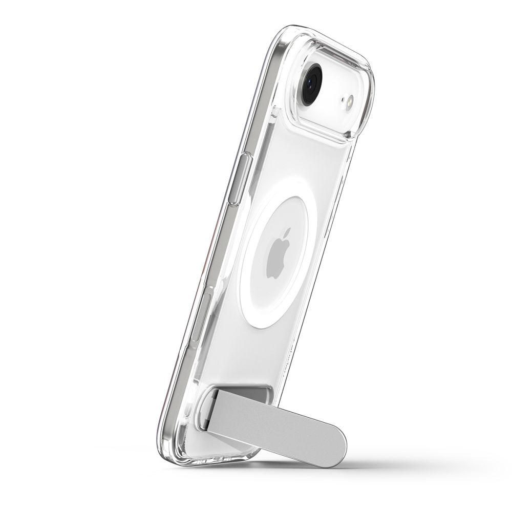 iTok webáruház - Spigen Spigen Ultra Hybrid "S" MagSafe tok iPhone 17 Air készülékhez (átlátszó és fehér) 8 Spigen Ultra Hybrid "S" MagSafe Case for iPhone 17 Air (átlátszó és fehér)