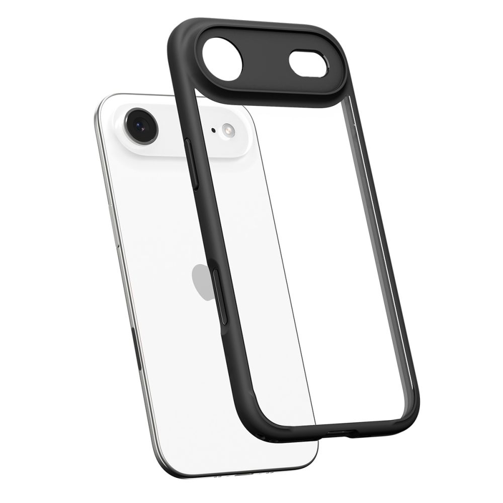 iTok webáruház - Spigen Spigen Ultra Hybrid tok iPhone 17 Airhez (matt fekete) 5 Spigen Ultra Hybrid Case for iPhone 17 Air (matt fekete)