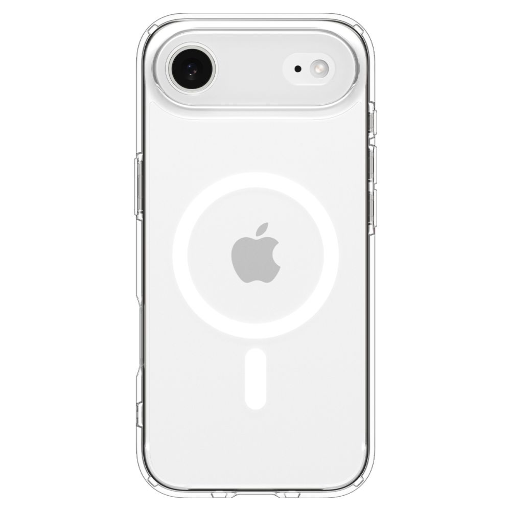 iTok webáruház - Spigen Spigen Ultra Hybrid MagSafe tok iPhone 17 Air (átlátszó és fehér) 2 Spigen Ultra Hybrid MagSafe Case for iPhone 17 Air (átlátszó és fehér)