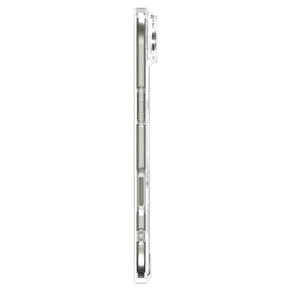iTok webáruház - Spigen Spigen Ultra Hybrid MagSafe tok iPhone 17 Air (átlátszó és fehér) 4 Spigen Ultra Hybrid MagSafe Case for iPhone 17 Air (átlátszó és fehér)