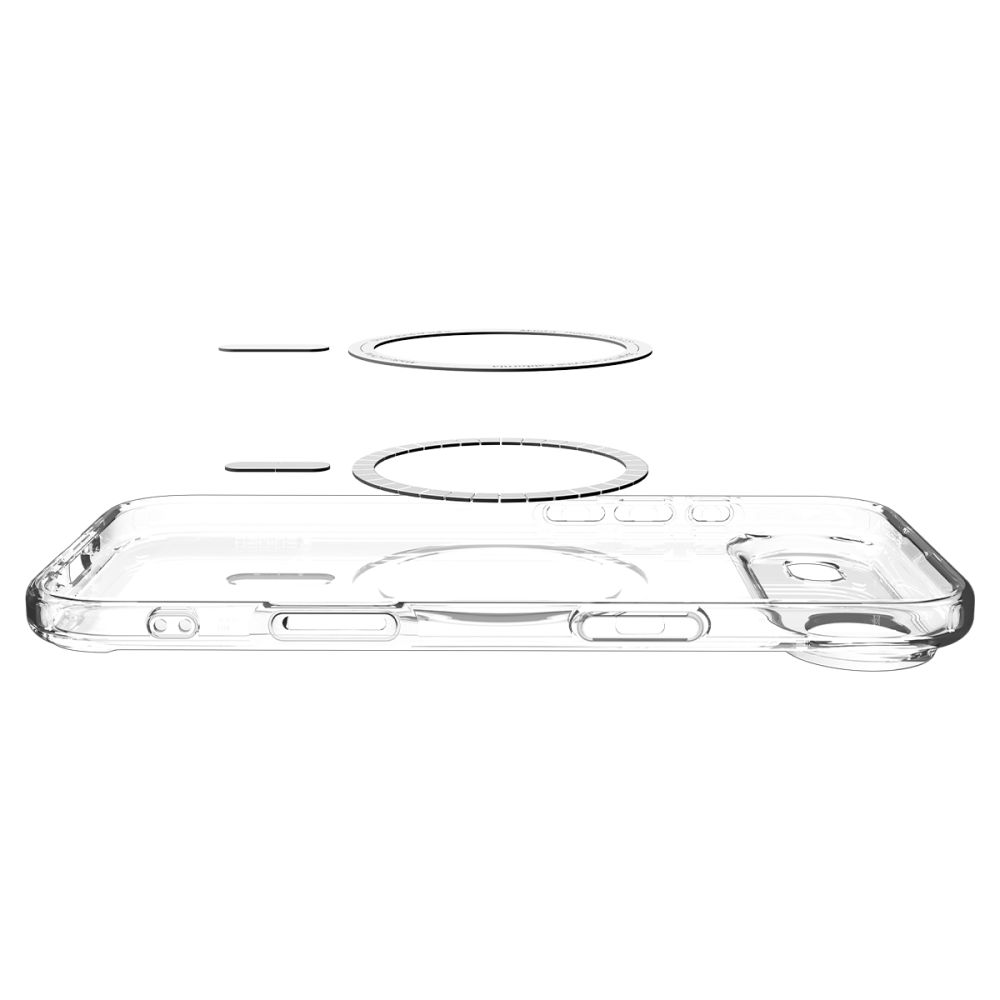 iTok webáruház - Spigen Spigen Ultra Hybrid MagSafe tok iPhone 17 Air készülékhez (fehér) 7 Spigen Ultra Hybrid MagSafe Case for iPhone 17 Air (fehér)