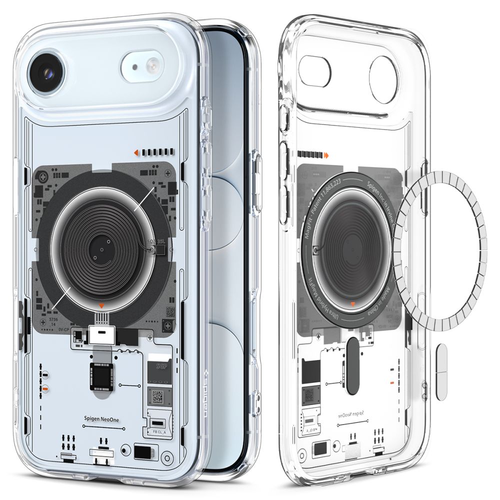 iTok webáruház - Spigen Spigen Ultra Hybrid MagSafe tok iPhone 17 Air készülékhez (átlátszó) 1 Spigen Ultra Hybrid MagSafe Case for iPhone 17 Air Neo One (átlátszó)