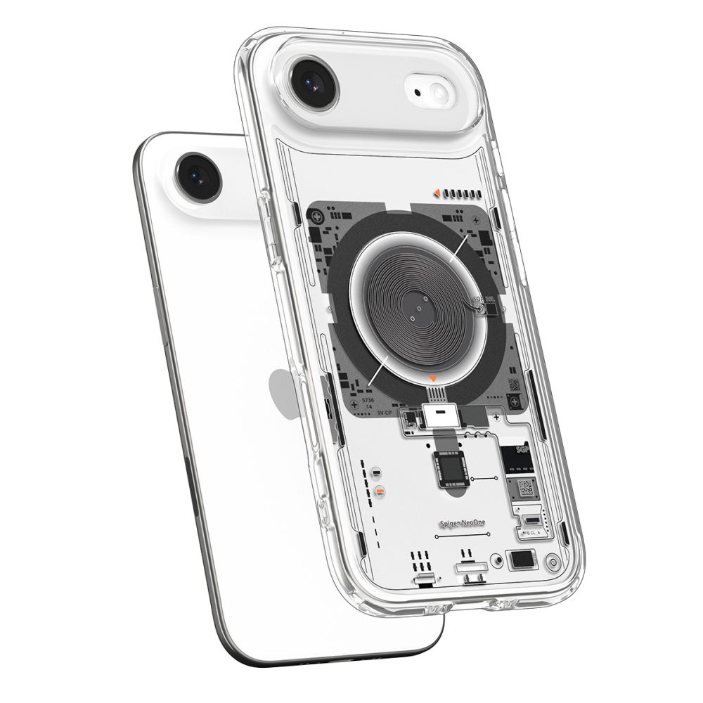 iTok webáruház - Spigen Spigen Ultra Hybrid MagSafe tok iPhone 17 Air készülékhez (átlátszó) 5 Spigen Ultra Hybrid MagSafe Case for iPhone 17 Air Neo One (átlátszó)
