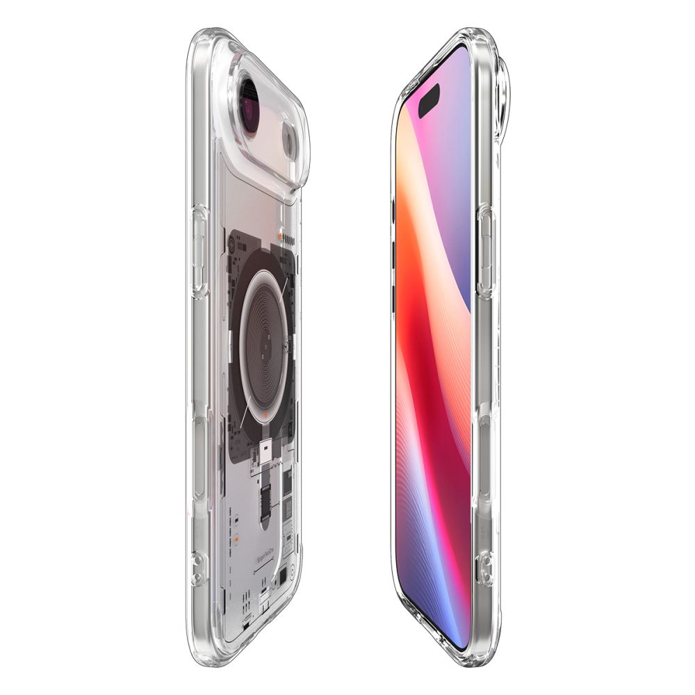 iTok webáruház - Spigen Spigen Ultra Hybrid MagSafe tok iPhone 17 Air készülékhez (átlátszó) 6 Spigen Ultra Hybrid MagSafe Case for iPhone 17 Air Neo One (átlátszó)