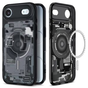 Spigen Ultra Hybrid MagSafe tok iPhone 17 Air készülékhez – fekete (fekete)