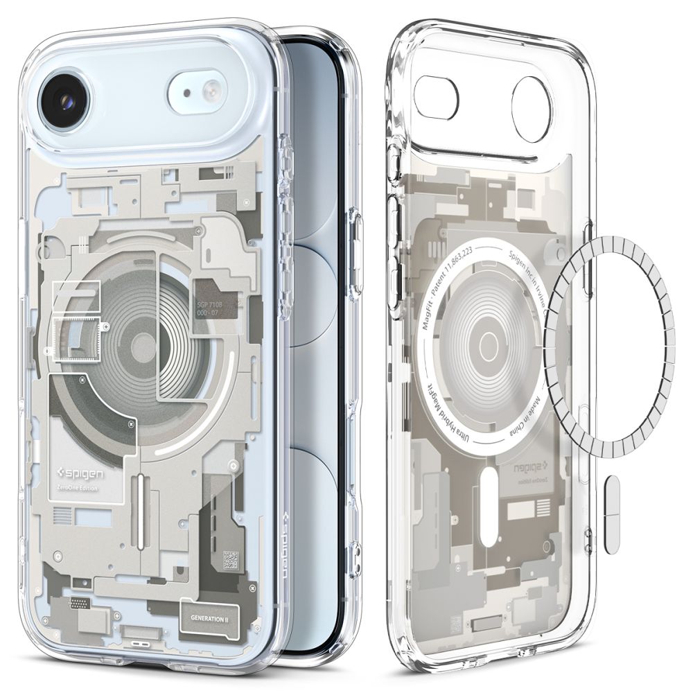 iTok webáruház - Spigen Spigen Ultra Hybrid MagSafe tok iPhone 17 Air Zero One (titán) 1 Spigen Ultra Hybrid MagSafe case for iPhone 17 Air Zero One (titán)
