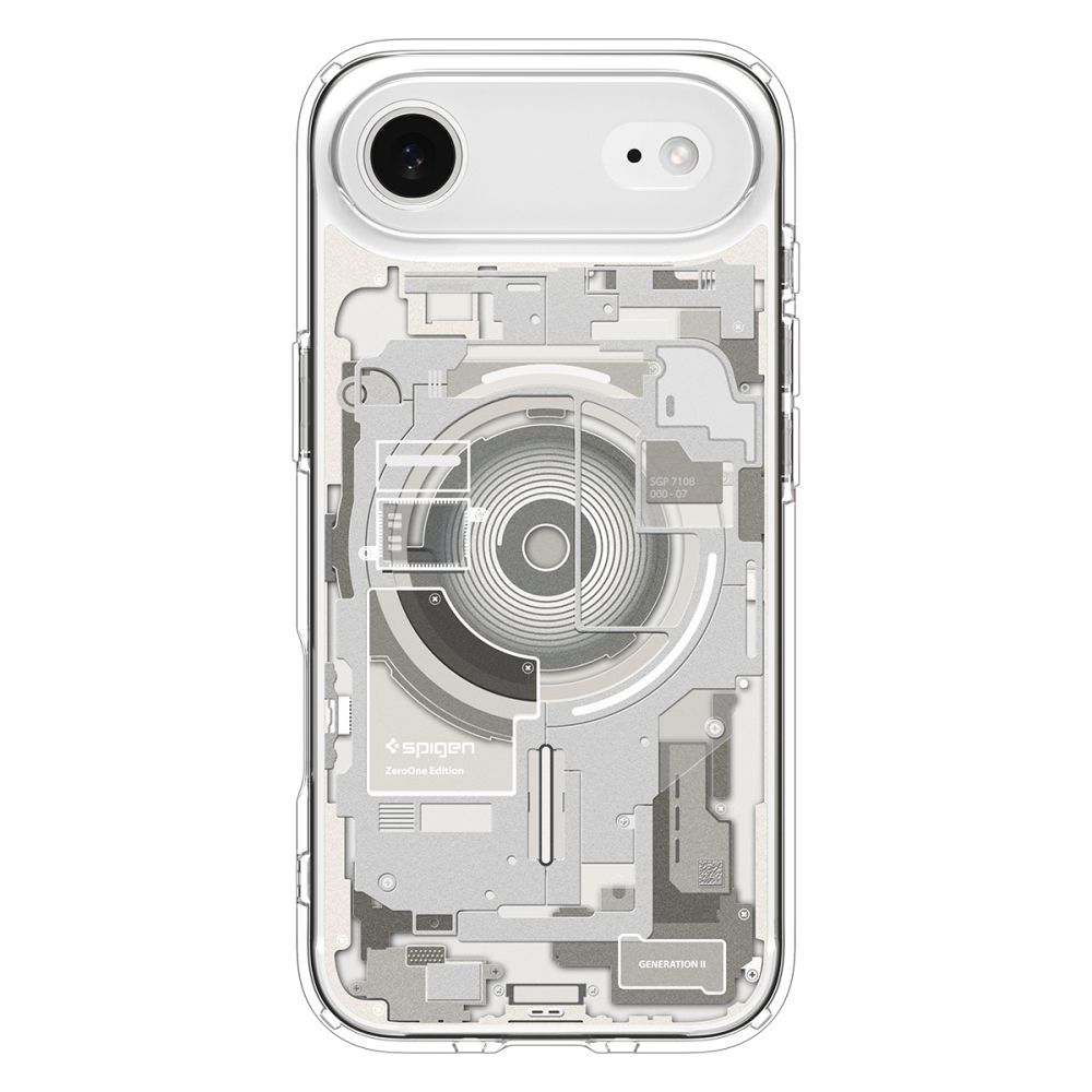 iTok webáruház - Spigen Spigen Ultra Hybrid MagSafe tok iPhone 17 Air Zero One (titán) 3 Spigen Ultra Hybrid MagSafe case for iPhone 17 Air Zero One (titán)
