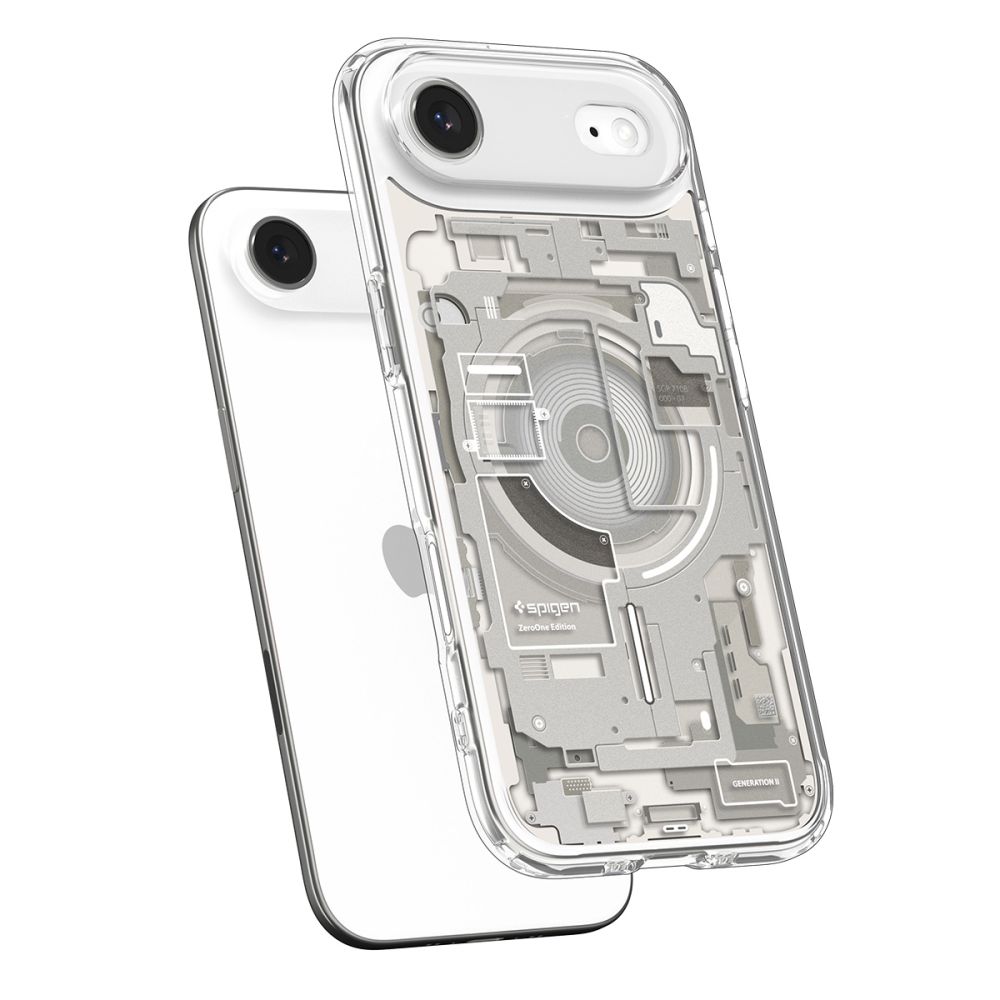 iTok webáruház - Spigen Spigen Ultra Hybrid MagSafe tok iPhone 17 Air Zero One (titán) 5 Spigen Ultra Hybrid MagSafe case for iPhone 17 Air Zero One (titán)