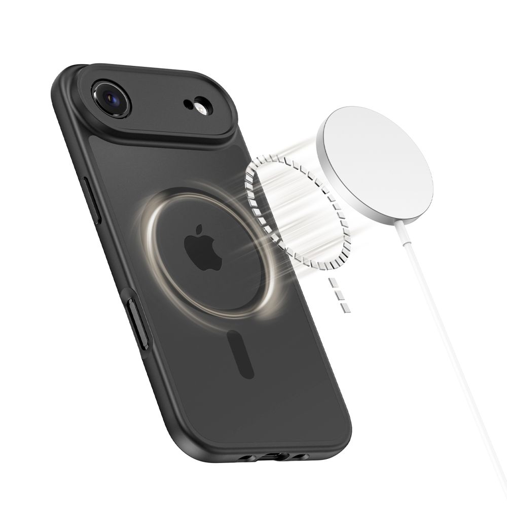 iTok webáruház - Tech-Protect Tech-Protect BasicMag MagSafe tok iPhone 17 Air készülékhez (matt fekete) 2 Tech-Protect BasicMag MagSafe Case for iPhone 17 Air (matt fekete)