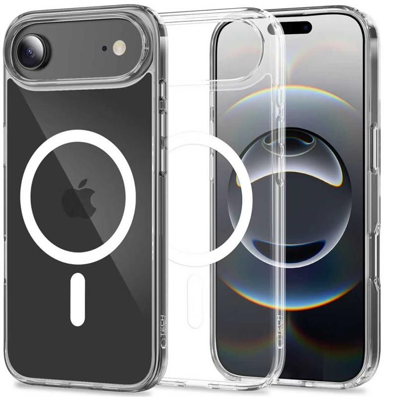 iTok webáruház - Tech-Protect Tech-Protect FlexAir Hybrid MagSafe tok iPhone 17 Air készülékhez (átlátszó) 1 Tech-Protect FlexAir Hybrid MagSafe Case for iPhone 17 Air (átlátszó)
