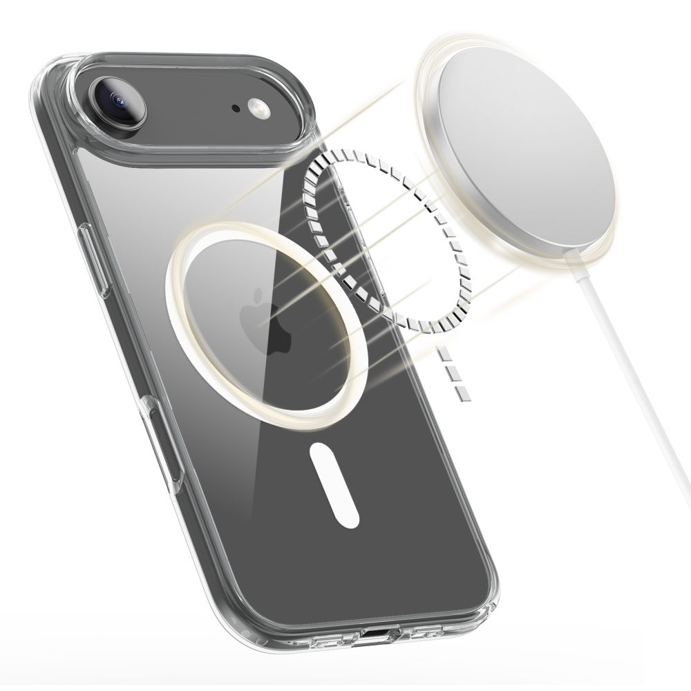iTok webáruház - Tech-Protect Tech-Protect FlexAir Hybrid MagSafe tok iPhone 17 Air készülékhez (átlátszó) 2 Tech-Protect FlexAir Hybrid MagSafe Case for iPhone 17 Air (átlátszó)