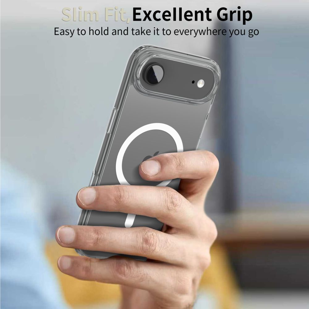 iTok webáruház - Tech-Protect Tech-Protect FlexAir Hybrid MagSafe tok iPhone 17 Air készülékhez (átlátszó) 4 Tech-Protect FlexAir Hybrid MagSafe Case for iPhone 17 Air (átlátszó)