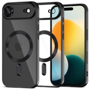 Tech-Protect MagFlex tok iPhone 17 Air készülékhez (átlátszó fekete)