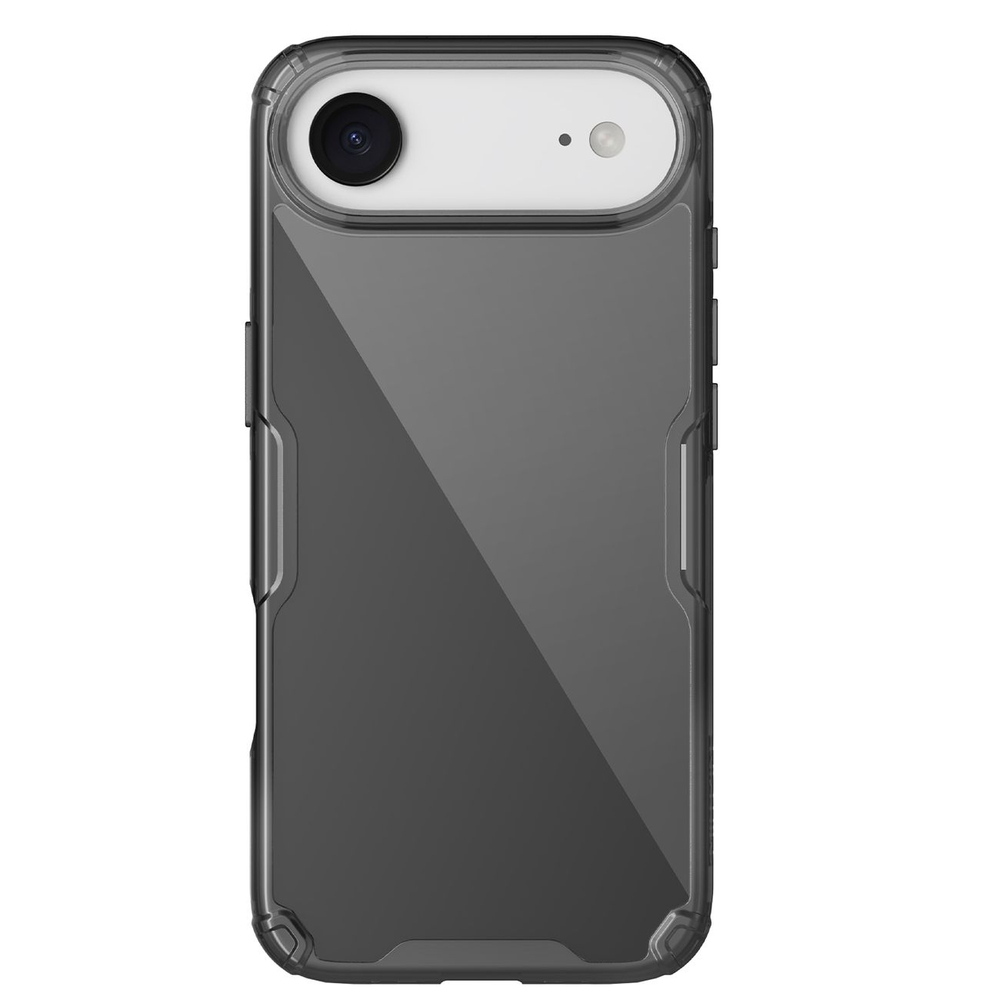 iTok webáruház - Nillkin Nillkin Nature TPU Pro tok iPhone 17 Air készülékhez (áttetsző fekete) 1 Nillkin Nature TPU Pro Case for iPhone 17 Air (áttetsző fekete)