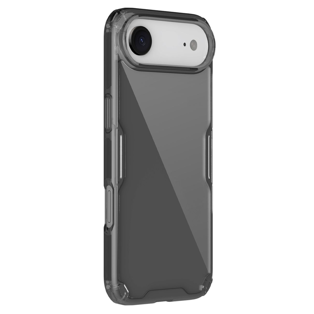 iTok webáruház - Nillkin Nillkin Nature TPU Pro tok iPhone 17 Air készülékhez (áttetsző fekete) 2 Nillkin Nature TPU Pro Case for iPhone 17 Air (áttetsző fekete)