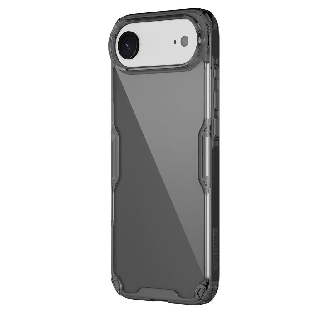 iTok webáruház - Nillkin Nillkin Nature TPU Pro tok iPhone 17 Air készülékhez (áttetsző fekete) 3 Nillkin Nature TPU Pro Case for iPhone 17 Air (áttetsző fekete)
