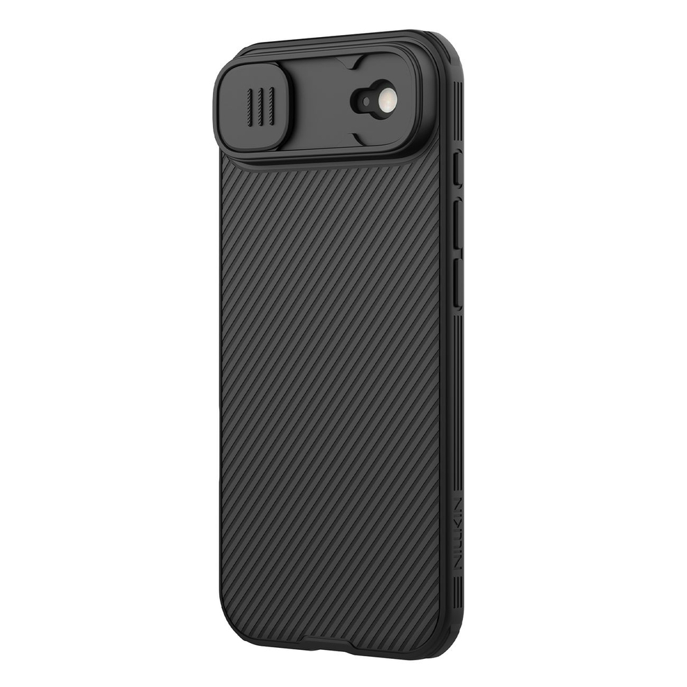 iTok webáruház - Nillkin Nillkin CamShield Pro Magnetic tok iPhone 17 Air készülékhez (fekete) 3 Nillkin CamShield Pro Magnetic Case Compatible with MagSafe for iPhone 17 Air (fekete)