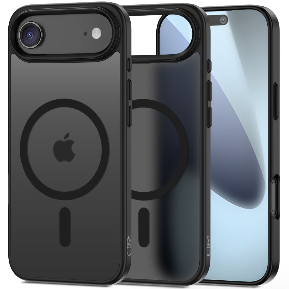 iTok webáruház - Tech-Protect Tech-Protect MagMat MagSafe tok iPhone 17 Air készülékhez (matt fekete) 1 Tech-Protect MagMat MagSafe Case for iPhone 17 Air (matt fekete)