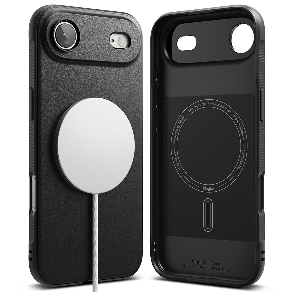 iTok webáruház - Ringke Ringke Onyx Magnetic MagSafe tok iPhone 17 Air készülékhez (fekete) 2 Ringke Onyx Magnetic MagSafe Case for iPhone 17 Air (fekete)
