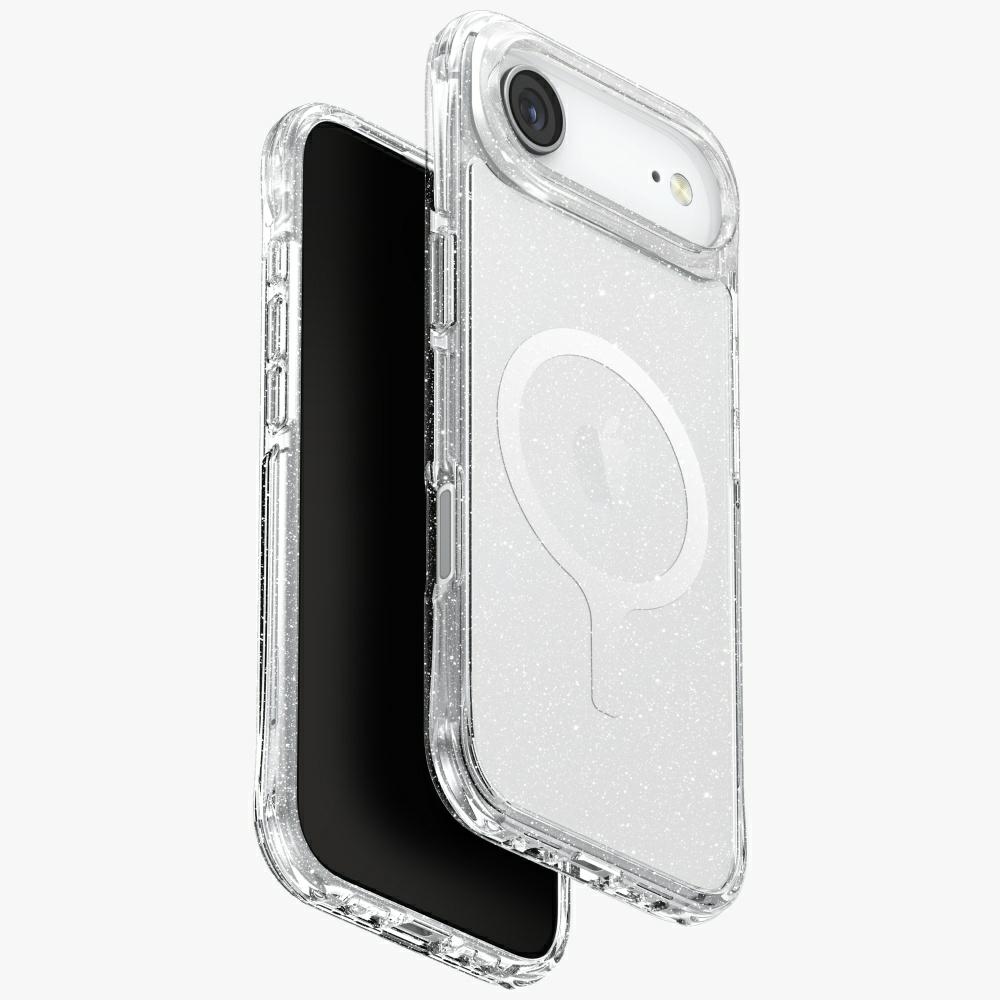 iTok webáruház - Uniq Uniq LifePro Xtreme Magclick tok iPhone 17 Air készülékhez (átlátszó-csillámos) 1 Uniq LifePro Xtreme Magclick Charging Case for iPhone 17 Air (átlátszó-csillámos)