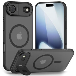 Tech-Protect MagStand MagSafe tok iPhone 17 Air készülékhez (matt fekete)