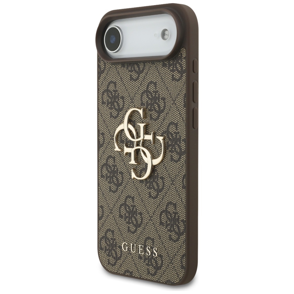 iTok webáruház - Guess Guess 4G Big Logo tok iPhone 17 Air készülékhez (barna) 1 Guess 4G Big Logo Case for iPhone 17 Air (barna)