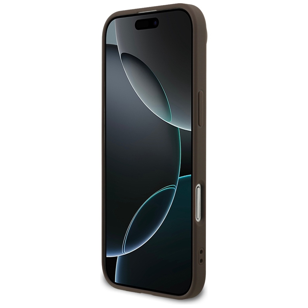 iTok webáruház - Guess Guess 4G Big Logo tok iPhone 17 Air készülékhez (barna) 3 Guess 4G Big Logo Case for iPhone 17 Air (barna)
