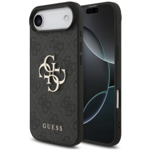 Guess 4G Big Logo tok iPhone 17 Air készülékhez (fekete)