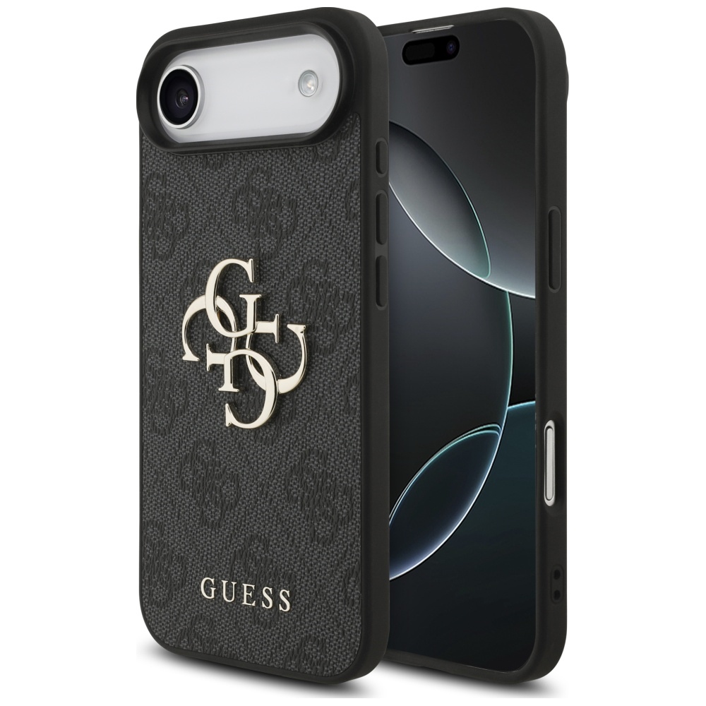 iTok webáruház - Guess Guess 4G Big Logo tok iPhone 17 Air készülékhez (fekete) 1 Guess 4G Big Logo Case for iPhone 17 Air (fekete)