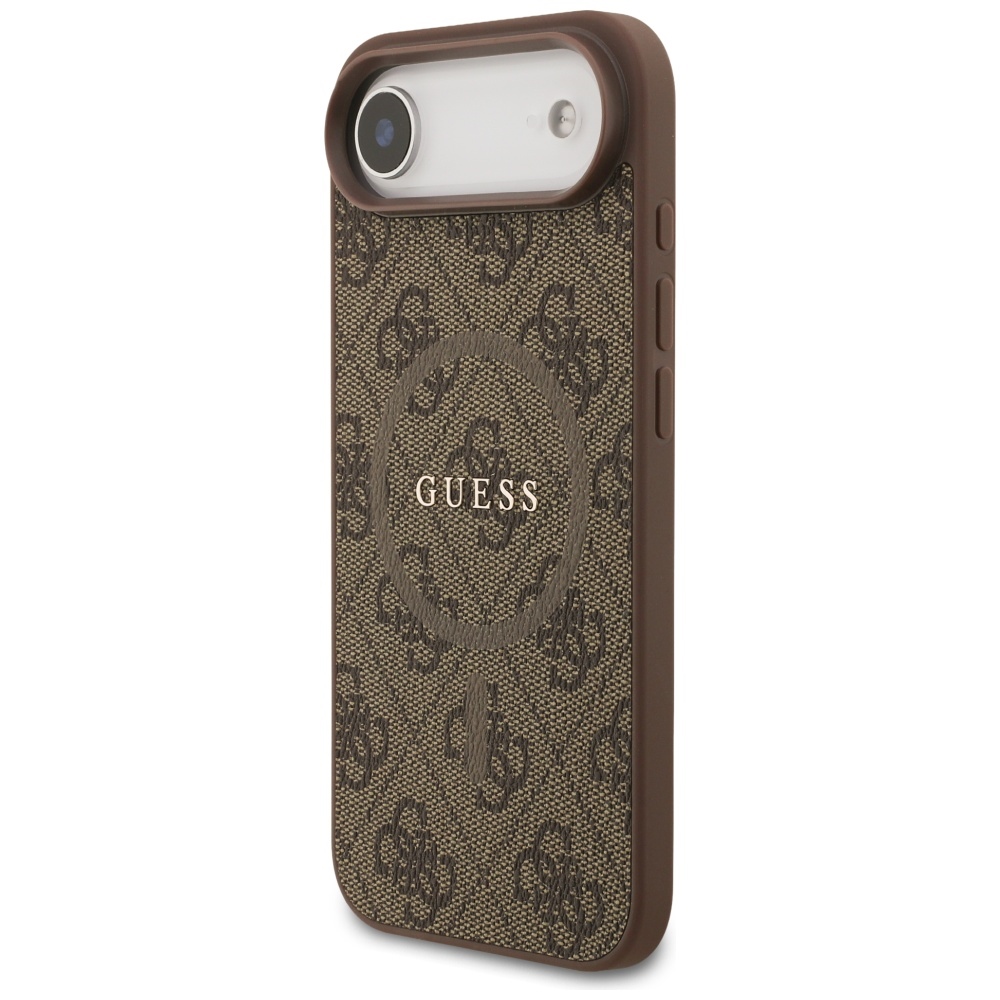 iTok webáruház - Guess Guess 4G Ring Classic Logo MagSafe tok iPhone 17 Air készülékhez (barna) 2 Guess 4G Ring Classic Logo MagSafe Case for iPhone 17 Air (barna)