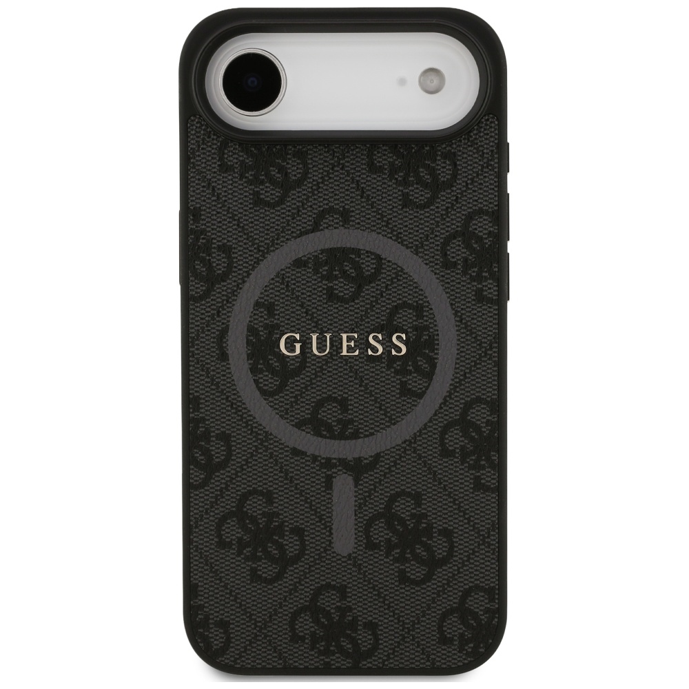 iTok webáruház - Guess Guess 4G Ring Classic Logo MagSafe tok iPhone 17 Airhez (fekete) 3 Guess 4G Ring Classic Logo MagSafe case for iPhone 17 Air (fekete)