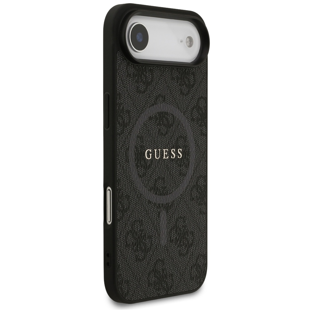 iTok webáruház - Guess Guess 4G Ring Classic Logo MagSafe tok iPhone 17 Airhez (fekete) 4 Guess 4G Ring Classic Logo MagSafe case for iPhone 17 Air (fekete)