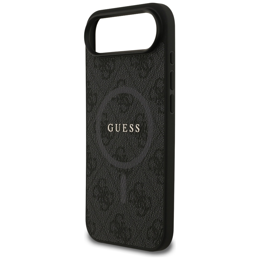 iTok webáruház - Guess Guess 4G Ring Classic Logo MagSafe tok iPhone 17 Airhez (fekete) 6 Guess 4G Ring Classic Logo MagSafe case for iPhone 17 Air (fekete)