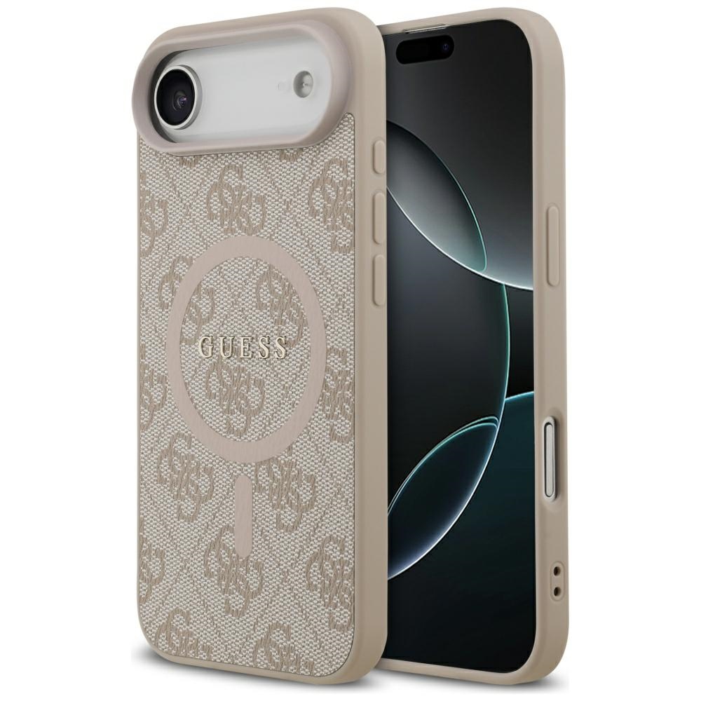 iTok webáruház - Guess Guess 4G Ring Classic Logo MagSafe tok iPhone 17 Air (rózsaszín) 1 Guess 4G Ring Classic Logo MagSafe Case for iPhone 17 Air (rózsaszín)