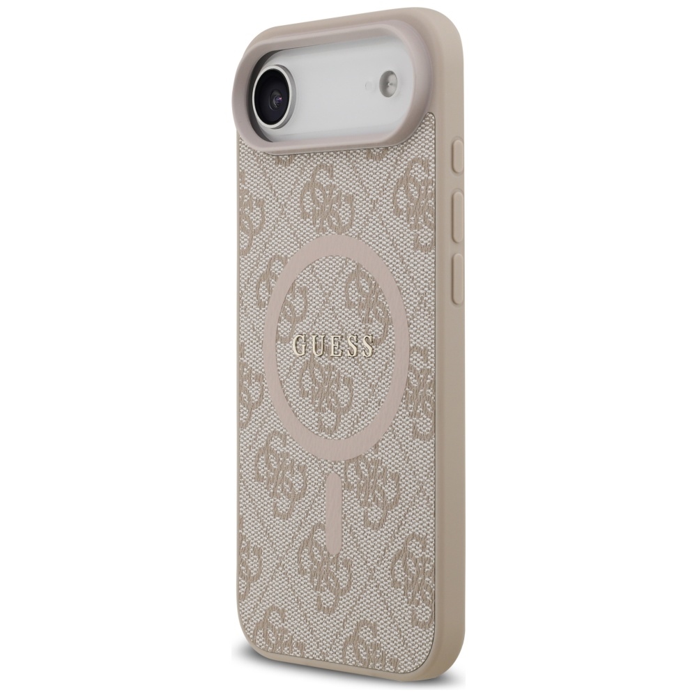 iTok webáruház - Guess Guess 4G Ring Classic Logo MagSafe tok iPhone 17 Air (rózsaszín) 2 Guess 4G Ring Classic Logo MagSafe Case for iPhone 17 Air (rózsaszín)