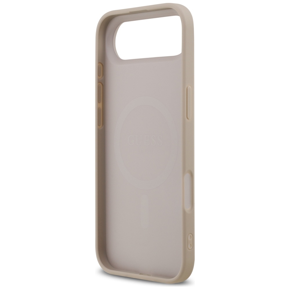 iTok webáruház - Guess Guess 4G Ring Classic Logo MagSafe tok iPhone 17 Air (rózsaszín) 7 Guess 4G Ring Classic Logo MagSafe Case for iPhone 17 Air (rózsaszín)