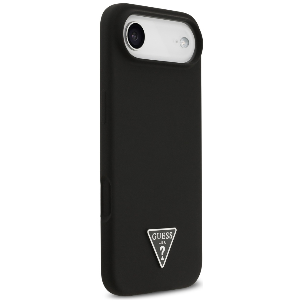 iTok webáruház - Guess Guess Silicone Triangle Logo MagSafe tok iPhone 17 Air készülékhez (fekete) 4 Guess Silicone Triangle Logo MagSafe Case for iPhone 17 Air (fekete)