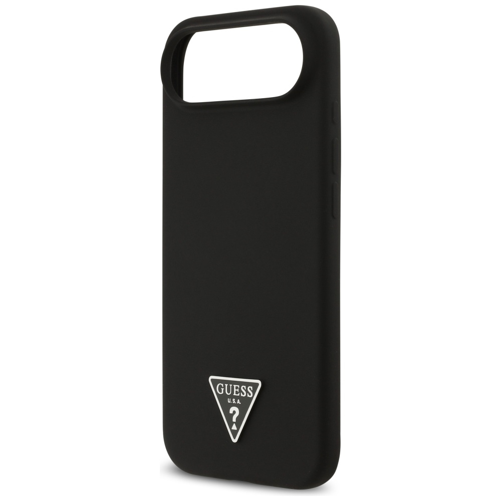 iTok webáruház - Guess Guess Silicone Triangle Logo MagSafe tok iPhone 17 Air készülékhez (fekete) 6 Guess Silicone Triangle Logo MagSafe Case for iPhone 17 Air (fekete)
