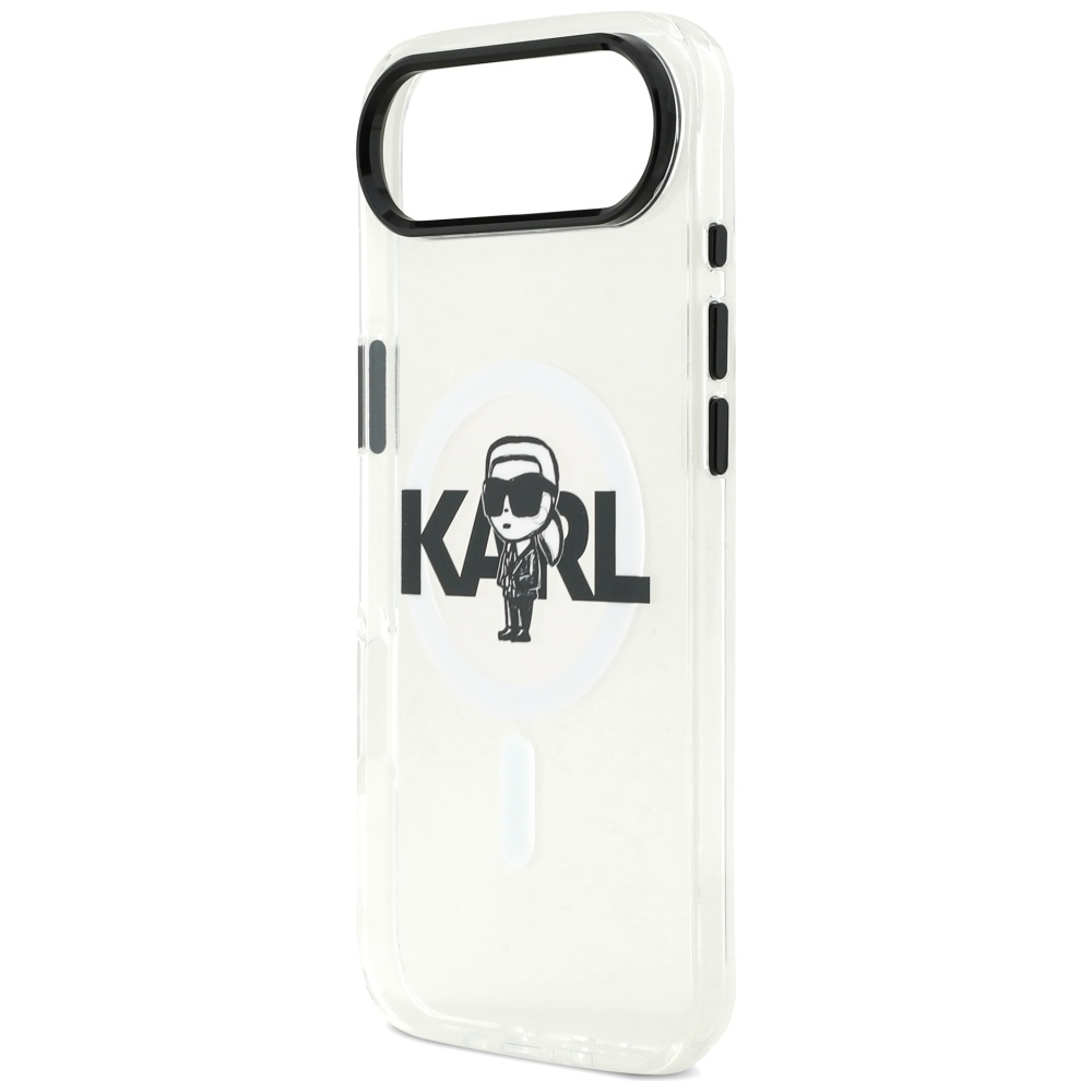 iTok webáruház - Karl Lagerfeld Karl Lagerfeld IML Karl Sketch Logo MagSafe tok iPhone 17 Airhez (átlátszó) 6 Karl Lagerfeld IML Karl Sketch Logo MagSafe Case for iPhone 17 Air (átlátszó)