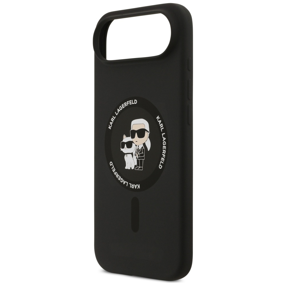 iTok webáruház - Karl Lagerfeld Karl Lagerfeld Silicone Karl&Choupette Ring MagSafe tok iPhone 17 Air készülékhez (fekete) 6 Karl Lagerfeld Silicone Karl&Choupette Ring MagSafe Case for iPhone 17 Air (fekete)