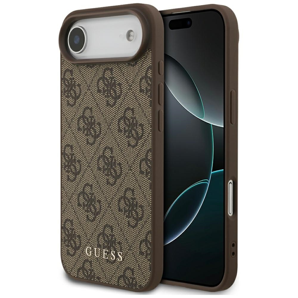 iTok webáruház - Guess Guess 4G Classic tok iPhone 17 Air készülékhez (barna) 1 Guess 4G Classic Case for iPhone 17 Air (barna)